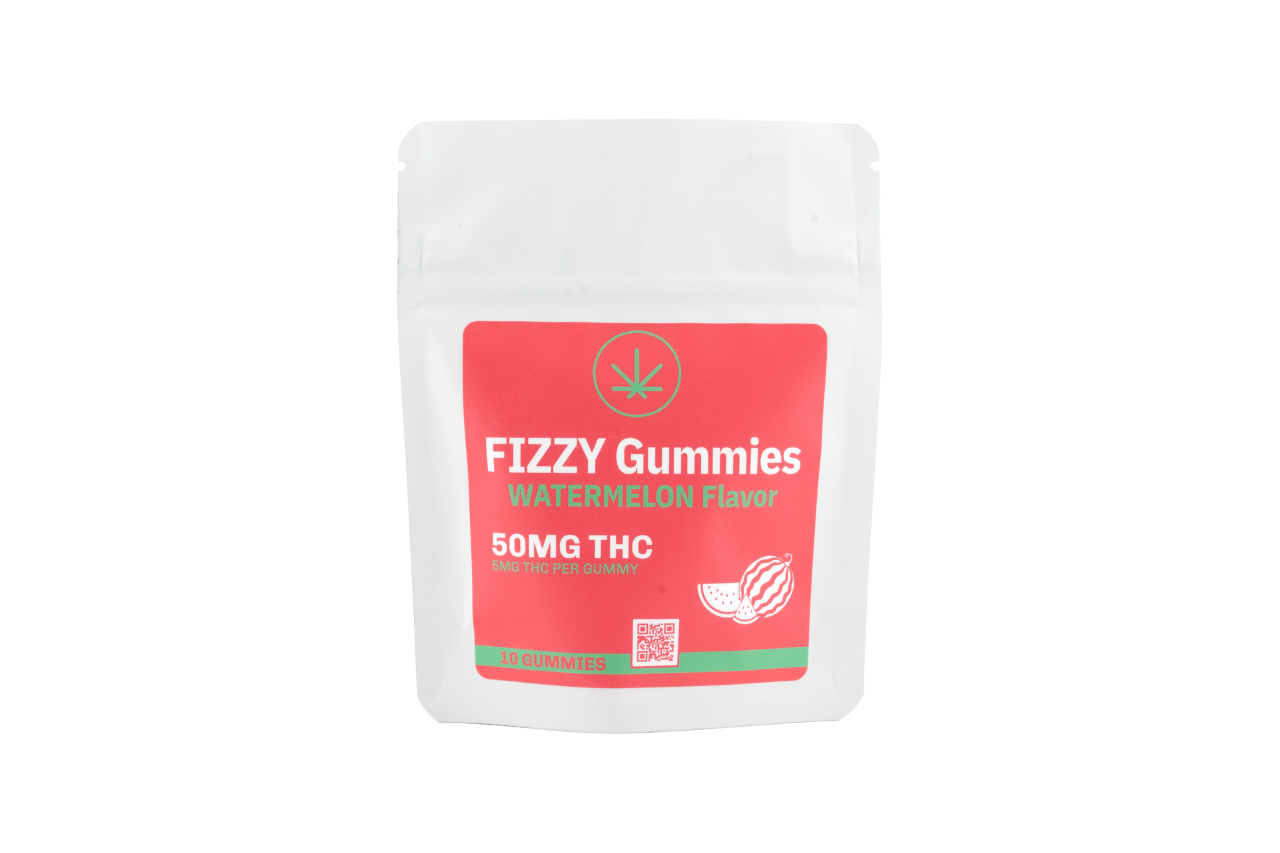 Watermelon THC Gummies (50 mg)
