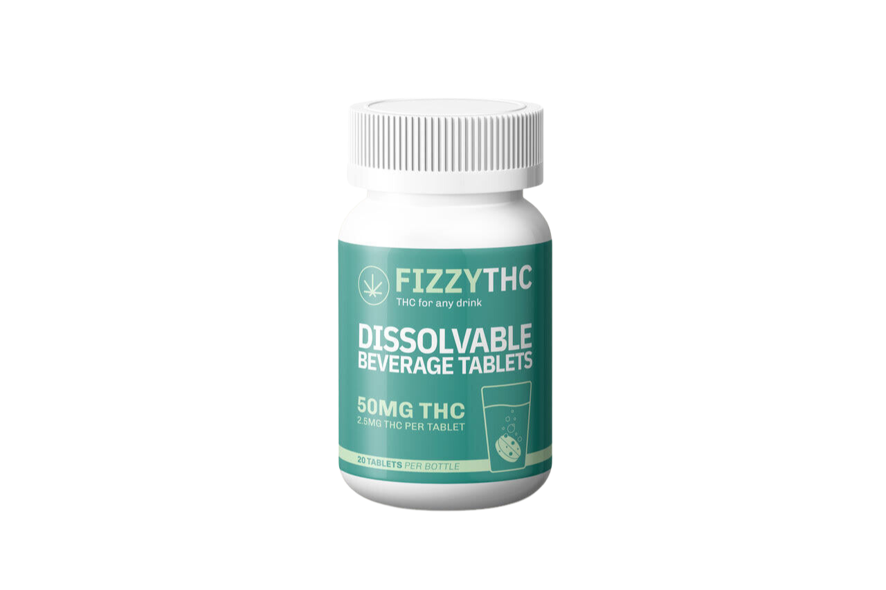 Dissolvable THC Beverage Tablets (50 mg)