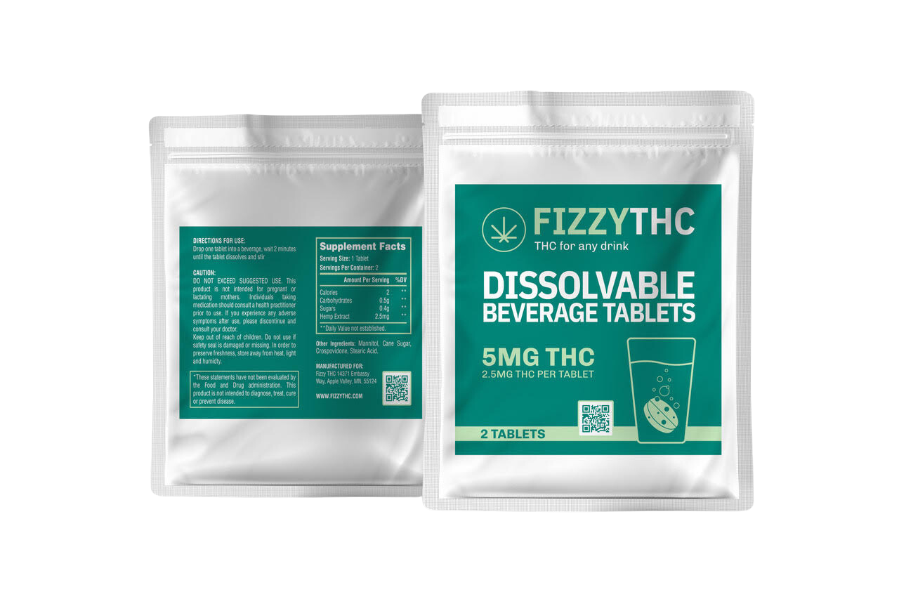 5 mg THC Dissolvable Pouches