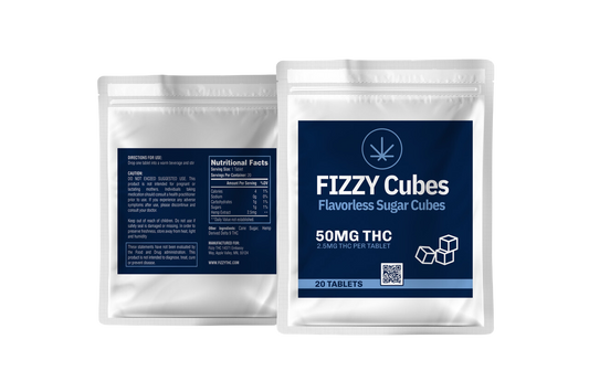 5 mg Fizzy THC Sugar Cubes