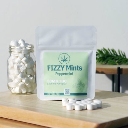 50 mg Fizzy THC Mints